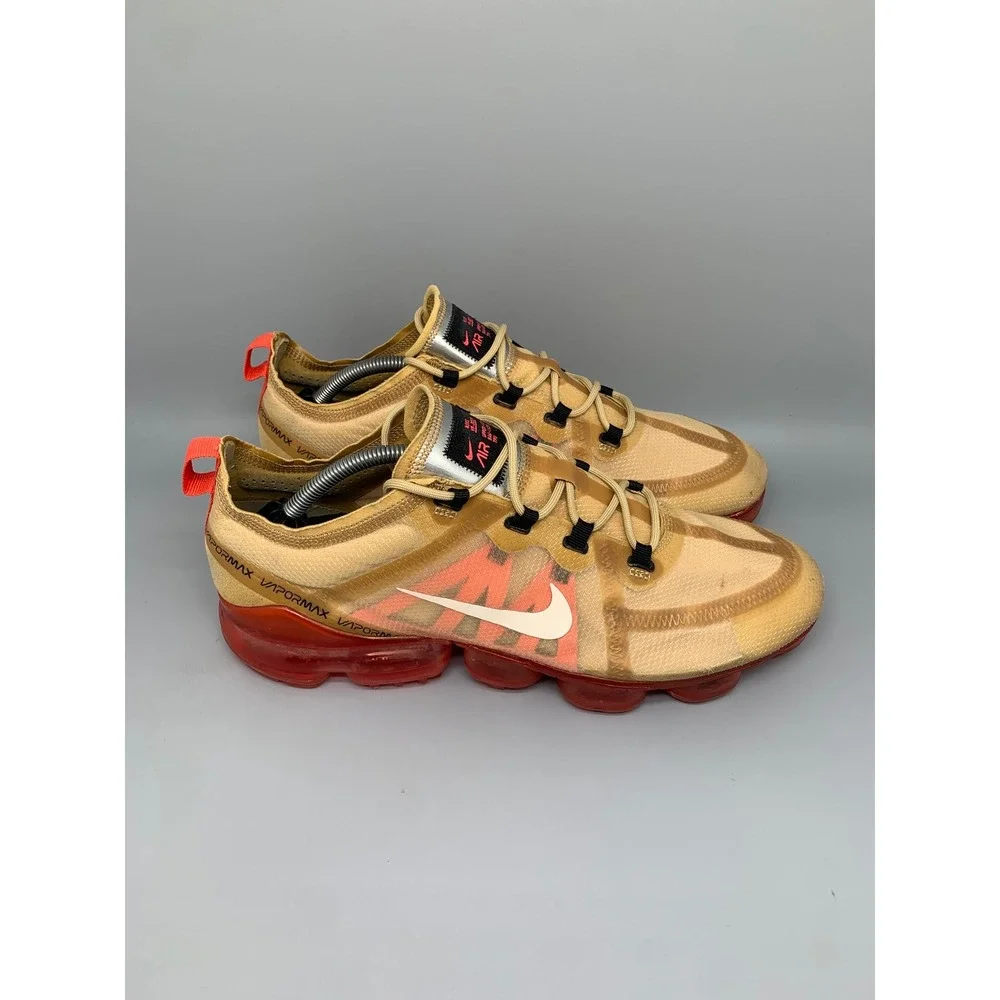 Nike Air VaporMax 2019 Club Gold Running Shoes AR6631-701‎ Men's Sz 12